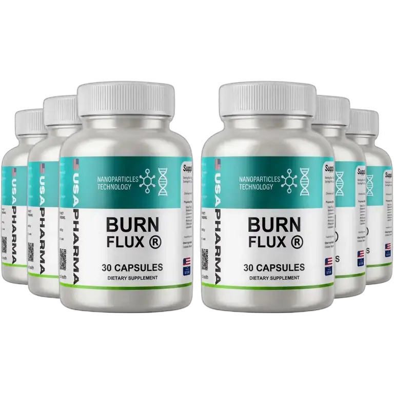 BurnFlux nail supplement 6 bottle best value package